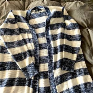 Striped cardigan